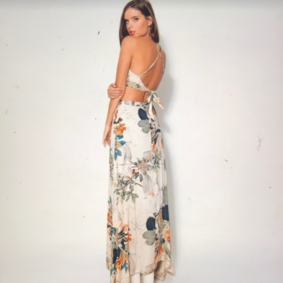 ‼️‼️Sale‼️‼️LAST ONE Women’s Long Boho Halter Neck Maxi Dress - Picture 4 of 8